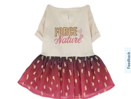 YOULY The Diva Force of Nature Dog Dress, Small NWTs - £10.90 GBP