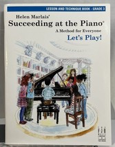 Helen Marlais&#39; Succeeding At The Piano Lesson &amp; Technique Book Grade 3 - £6.20 GBP