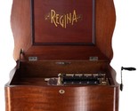 Regina Music Box Model 50 Mahogany Serpentine - $6,925.05