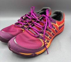 Merrell Shoes Womens 10.5 Allout Fuse Purple Orange Running Trail Shoes - $438.86 MXN