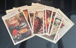 MCCALL&#39;S GREAT AMERICAN RECIPE CARD Our Rich Heritage 1a-24a - $7.92