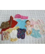 1950&#39;s TINY TEARS 13&quot;-13.5&quot; DOLL w/Original Wardrobe &amp; 1970&#39;s McCall&#39;s W... - $246.51