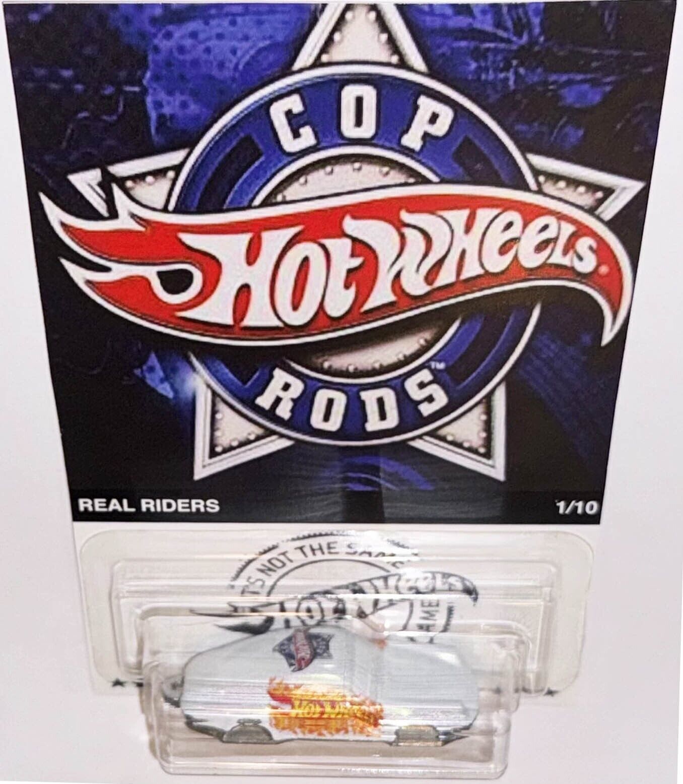 Primary image for PORSCHE 911 Carrera Custom Hot Wheels COP RODS Series w/ Real Riders