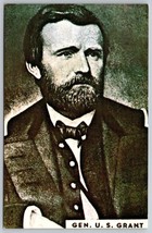 Vintage Historical figure Gen US Grant portrait Postcard - £2.34 GBP