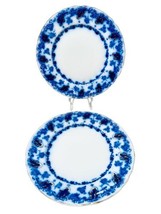 Johnson Brothers England Antique 1900-20 Astoria Royal Flow Blue Luncheo... - $49.95