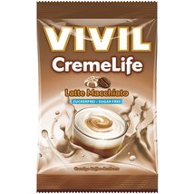 Vivil Creme Life Hard Candies: Latte Macchiato -1 Bag --SUGAR Frfee --FREE Ship - £7.10 GBP