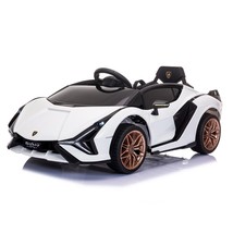 TOBBI 12V Kids Ride on Car Lamborghini Sian Licensed w/Remote Scissor Door MP3 - £240.55 GBP