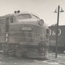 Baltimore &amp; Ohio Railroad BO B&amp;O #4534 FE-3 Locomotive Train Photo Brunswick MD - £7.46 GBP