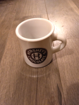 Vintage Hershey&#39;s Chocolate Coffee Tea Mug HC Logo White Brown - £13.19 GBP