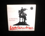 Ladyhawke 1985 Movie Pin Back Button 2inch Squared - $7.00