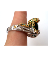 FROG Sterling Silver RING signed - Size 9 - $75.00