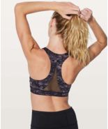 Lululemon Invigorate Racerback Bra Rip Wave Purple Thunder Black 4 B/C - €16,62 EUR