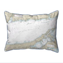 Betsy Drake Long Island Sound - Eastern Part, NY Nautical Map Large Corded - £43.35 GBP