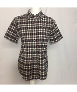 Bobbie Brooks Blouse Womens S (4/6) Used Casual Button Up Comfort - £8.53 GBP