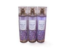 Bath and Body Works Fresh Cut Lilacs Fine Fragrance Mist 8 oz Lot of 3 - £25.01 GBP