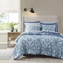 Comfort Spaces Bed in A Bag - Trendy Casual Design Cozy Comforter with Complete - £71.30 GBP