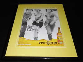 Jose Cuervo Tequila Bikini Girls Framed 11x14 ORIGINAL Vintage Advertise... - £27.24 GBP