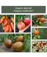 Vibrant Tomato Symphony Seeds Set - Rare Heirloom Varieties, Grow Your O... - £14.37 GBP