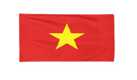 Vietnam Flag Beach Towel Swimming Pool Towels Summer Holiday Towels Gym Towel - £18.32 GBP+