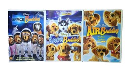 Disney&#39;s Air Snow Space Buddies Kids Dvd Bundle Childrens Movie Free Shipping! - £24.82 GBP