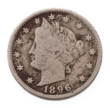 1896 Libertà Nickel Rollio IN About Buono Ag Condizioni,40 Pezzi,4-Digit Date - $138.23