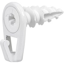 Hillman 122405 Large Self-Drilling White Wall Driller Picture Hangers 50lbs - £18.94 GBP