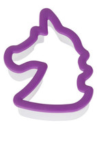 Wilton Grippy Plastic Unicorn Cookie Cutter - £7.02 GBP