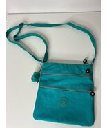 Kipling KEIKO Crossbody Mini Bag SEAGLASS BLUE in Color with monkey EUC - $29.74