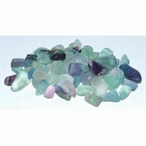 1 lb Fluorite tumbled chips 7-9mm - £13.54 GBP