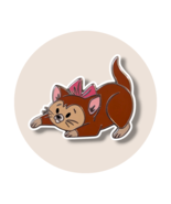 Alice in Wonderland Disney Pin: Dinah Pouncing - $19.90
