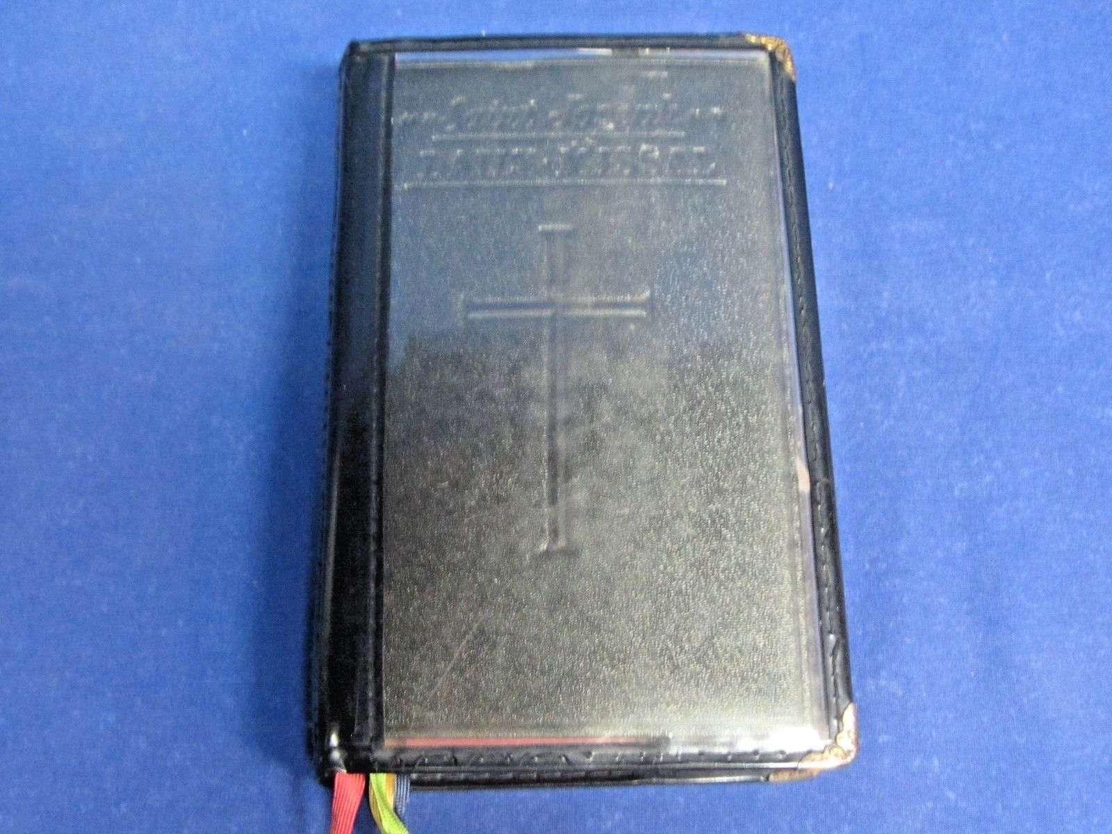 SAINT JOSEPH DAILY MISSAL CONFRATERNITY VERSION, 1957, WITH PLASTIC JACKET - $39.99