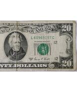 $20 Series 1969-C Circulated Twenty Dollar Bill Federal Reserve Note FRE... - $655.68 MXN