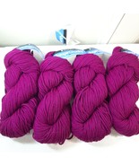 New Berroco yarn Vintage Chunky x4 skeins #6167 Dewberry purple Bulky-5 ... - $798.28 MXN