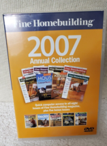 2007 Fine Homebuilding Annual Collection DVD features 8 Issues, 5 Bonus Magazine - $5.45