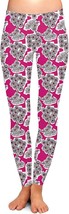 Two Left Feet, S/M (4-10), PRETTY IN PINK LEGGINGS - Flower Power - $10.84 CAD