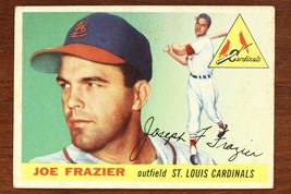 Vintage Baseball Card Topps 1955 Joe Frazier Outfield St Louis Cardinals #89 - £8.93 GBP