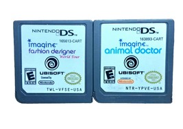 Imagine Animal Doctor &amp; Fashion Designer - Nintendo Ds Video Kid Games - Cheap - £27.93 GBP