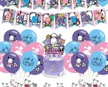 Pochacco Birthday Party Decorations,Pochacco Theme Party Supplies For Ki... - £30.04 GBP