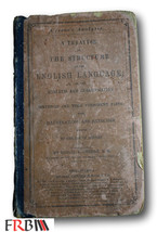 Rare  1850 A Treatise on the Structure of the English Language - £30.54 GBP