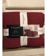 Tahari Home Red King Quilt Set 3 ~New~ - $163.53 CAD