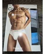 Calvin Klein ~ 3-Pair Mens Hip Brief Underwear Cotton Blend Classic Fit ... - $49.86 CAD