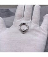 In Stock Gauge 3mm Ball Size 8mm Stainless Steel Screw On Captive Bead Ring - $47.86 CAD
