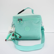 Kipling Graham Insulated Lunch Box Bag AC8233 Polyamide Clearwater Turquoise NWT - £38.51 GBP