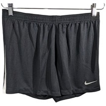 Nike Shorts Womens Medium Black White Dri-Fit 4&quot; Running Training No Poc... - $20.20
