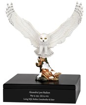 Snowy Owl Art Adult Urn - £326.49 GBP