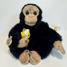 RARE Ganz Lil Marvin Monkey Plush Ape holding Banana Heritage Collection... - £47.78 GBP