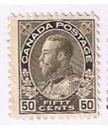 Stamps Canada #120a 1925 50c King George V Admiral - $1.72