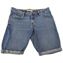 Levis 545 Women Size 8 (31x10) Medium Washed Capri Jeans Blue Denim - $23.27