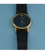 Watch-Helbros 377 Black Dial Gold Tone/Quartz Watch - €21,53 EUR