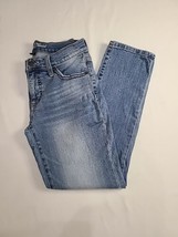 Universal Thread Womens Size 0/25 Girlfriend Crop Jeans 28x25 Mid Rise - £15.48 GBP